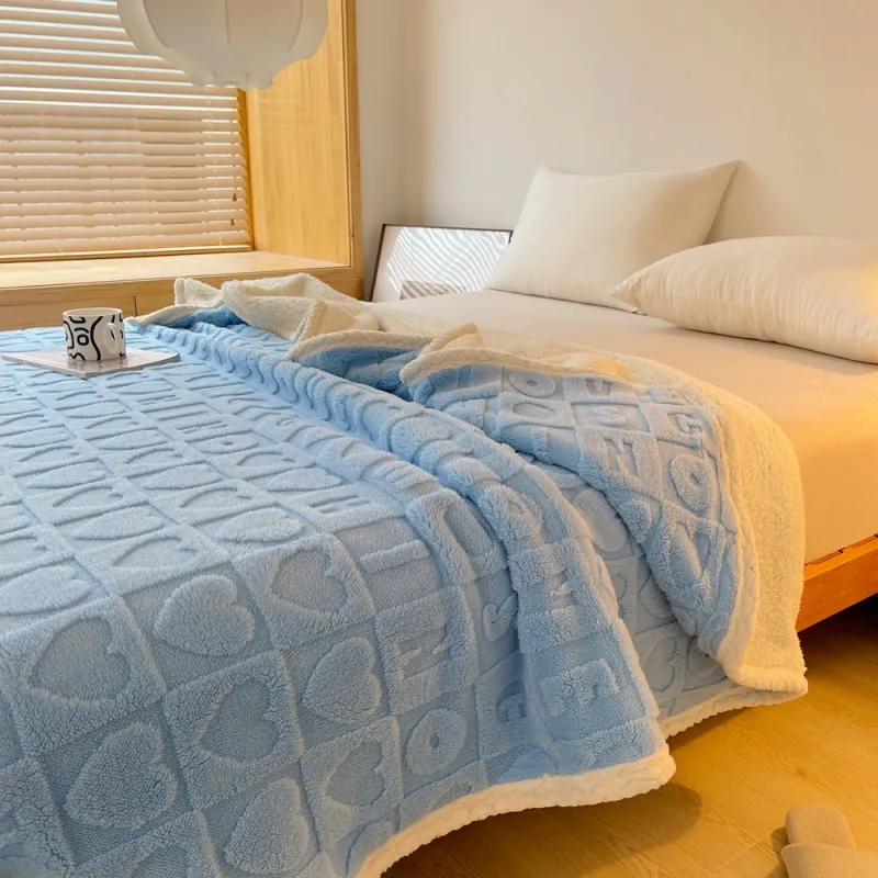 Двустороннее одеяло из овечьей шерсти тафты 2 (5)