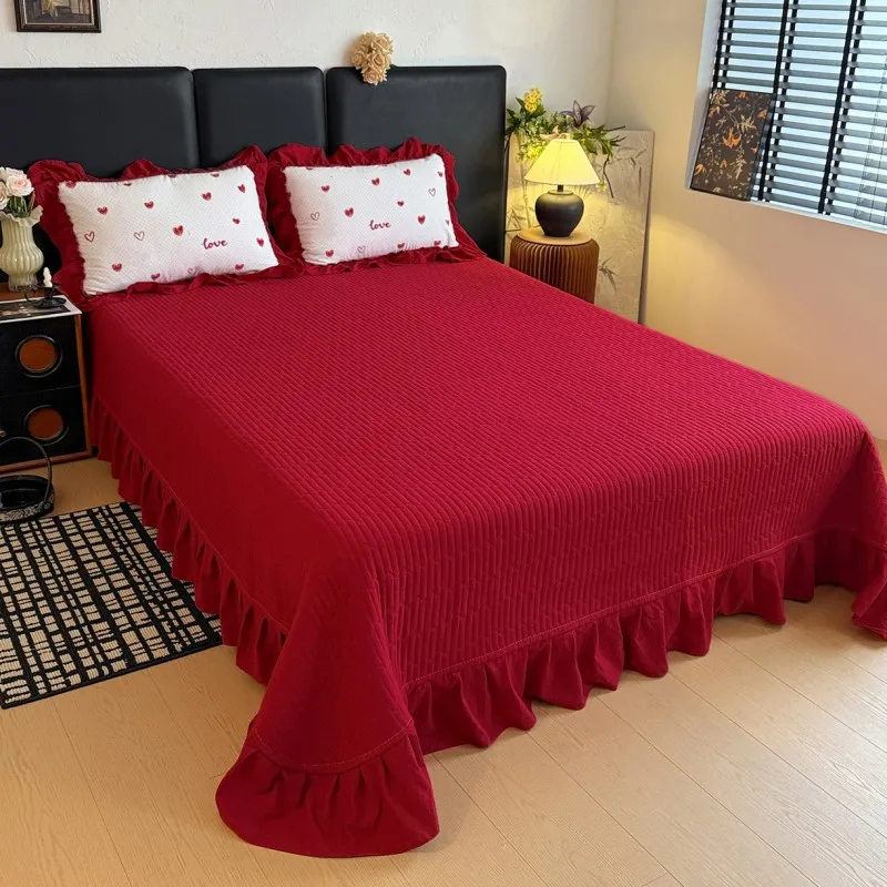 Комплект из четырех предметов: покрывало в корейском стиле из объемной