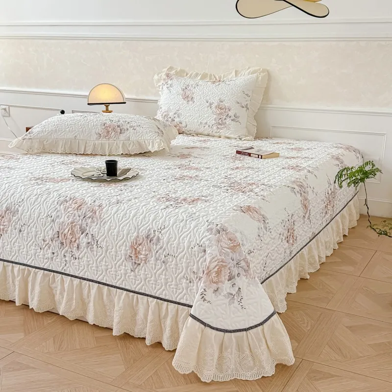 Покрывало из чистого хлопка с цифровой печатью, изготовлено из синьцзянского хлопка, приятное на ощупь и дышащее, наполнено хлопком, похожим на пух, можно стирать в машине, большой