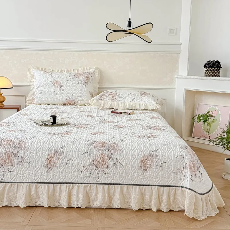 Покрывало из чистого хлопка с цифровой печатью, изготовлено из синьцзянского хлопка, приятное на ощупь и дышащее, наполнено хлопком, похожим на пух, можно стирать в машине, большой