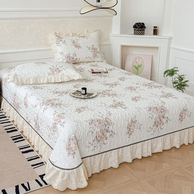 Покрывало из чистого хлопка с цифровой печатью, изготовлено из синьцзянского хлопка, приятное на ощупь и дышащее, наполнено хлопком, похожим на пух, можно стирать в машине, большой