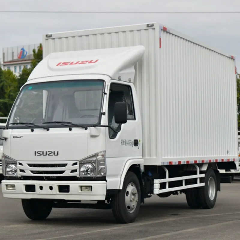 Однорядный фургонный грузовик Qingling Isuzu 100P