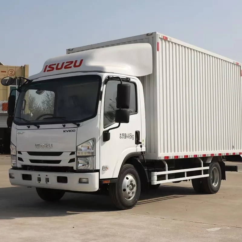 Однорядный фургонный грузовик Qingling Isuzu KV100