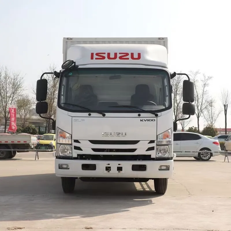 Однорядный фургонный грузовик Qingling Isuzu KV100