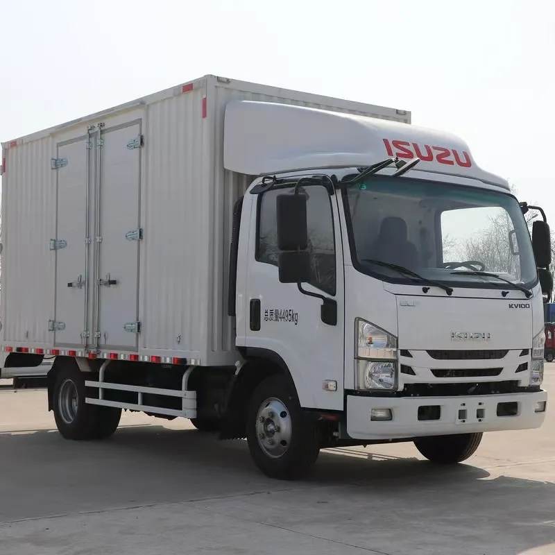 Однорядный фургонный грузовик Qingling Isuzu KV100