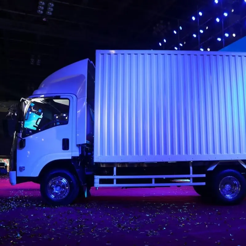 Однорядный фургонный легкий грузовик Qingling Isuzu M600