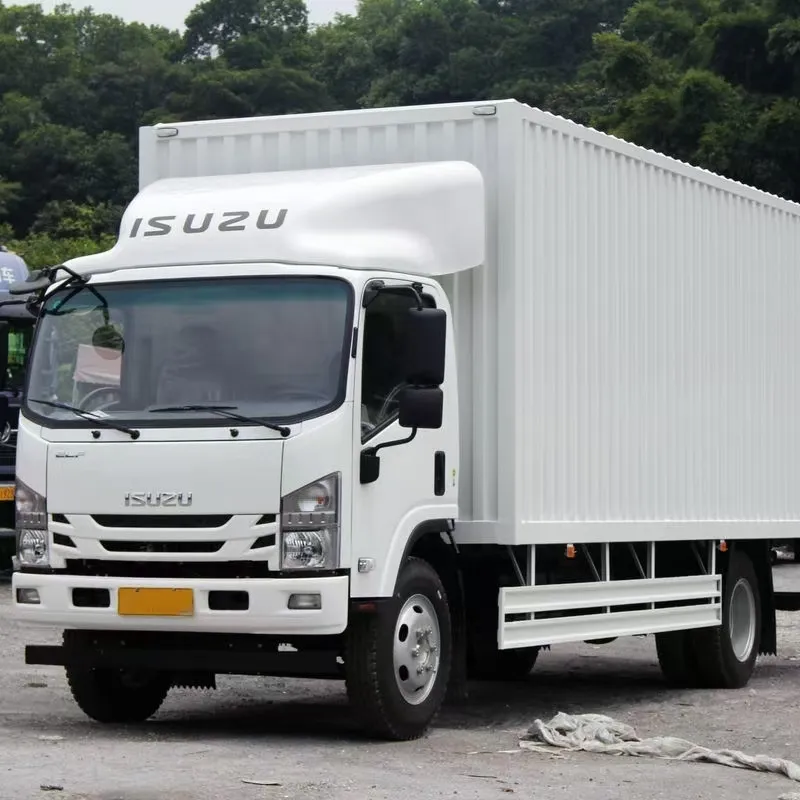 Среднетоннажный грузовик Qingling Isuzu с однорядной фургонной платформой 700P