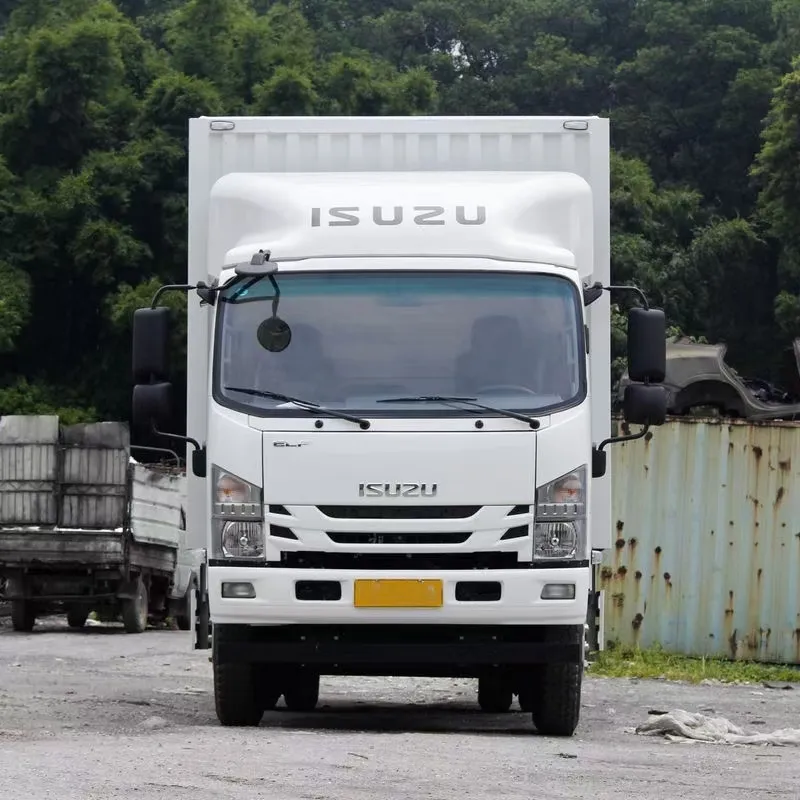 Среднетоннажный грузовик Qingling Isuzu с однорядной фургонной платформой 700P