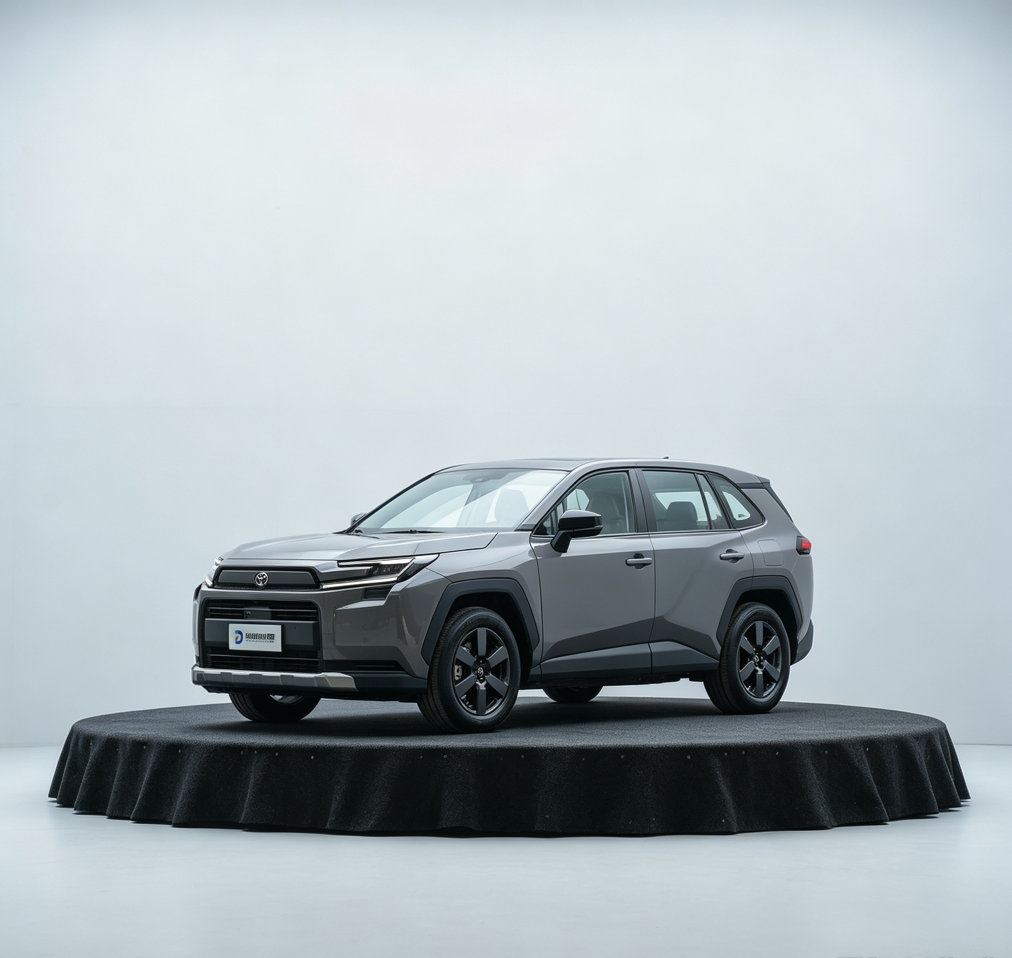 Черная Тойота RAV4