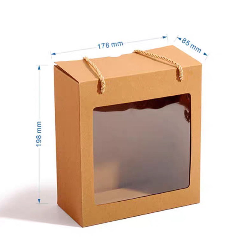 Упаковочная коробка с прозрачным окном