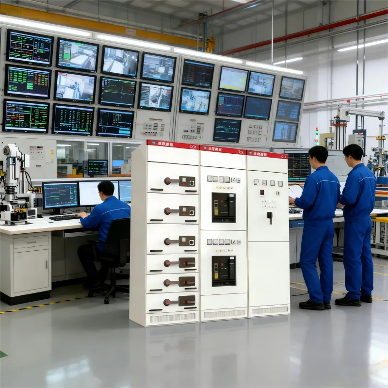 Низковольтный распределительный шкаф выдвижного исполнения GCK