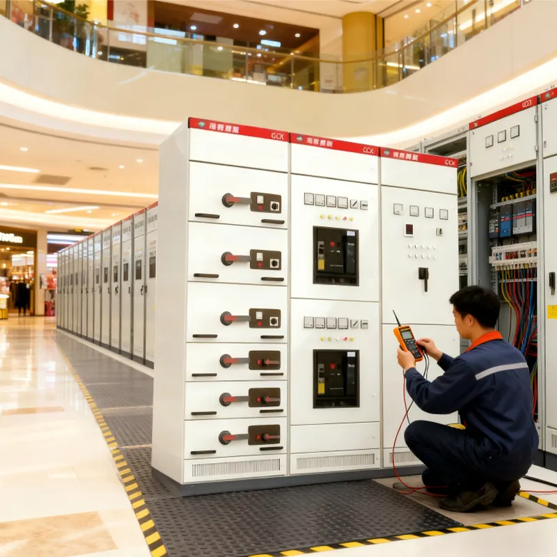 Низковольтный распределительный шкаф выдвижного исполнения GCK