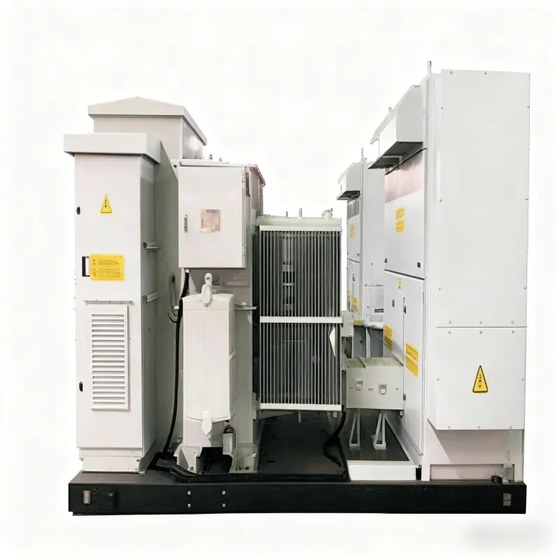 Подстанция контейнерного типа, специализированная для генерации на основе возобновляемой энергии