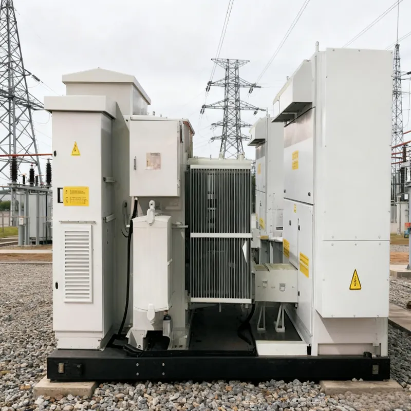 Подстанция контейнерного типа, специализированная для генерации на основе возобновляемой энергии