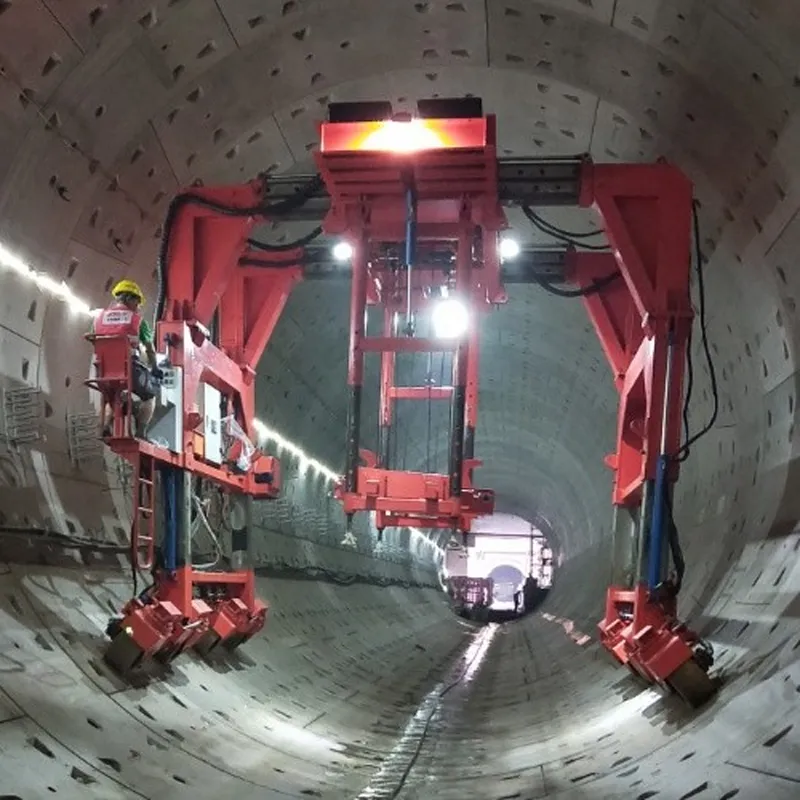 Колесный укладочный кран для метрополитена CYL-16