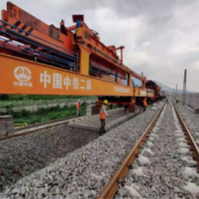 Технология высокоточного позиционирования Бэйдоу успешно применена при укладке железнодорожных путей