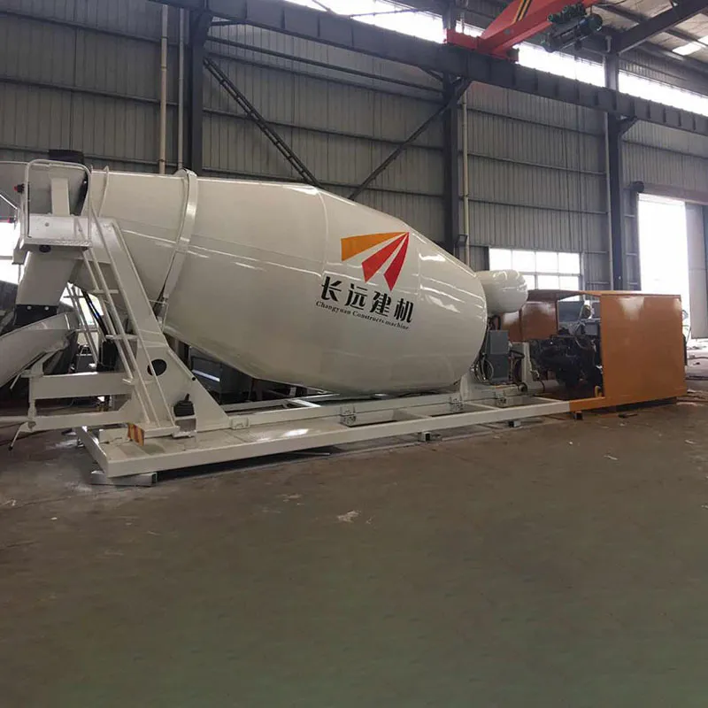 Самоходный бетоносмеситель