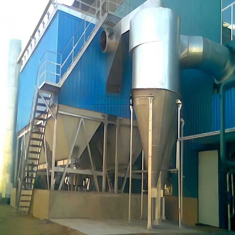 Система пыле- и газоочистки электропечи