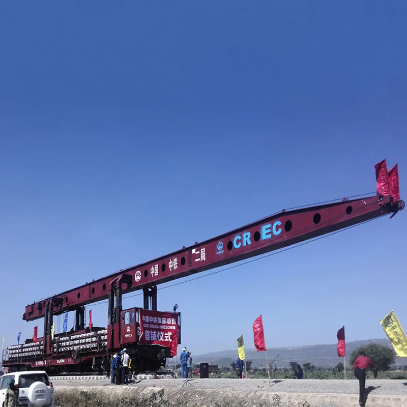 Укладочный кран для длинных рельсов типа EPJ32