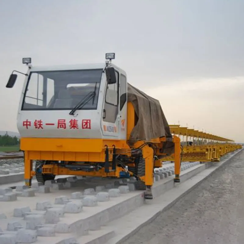 Укладочный состав для длинных рельсовых плетей на бесбалластном основании типа WZ500E