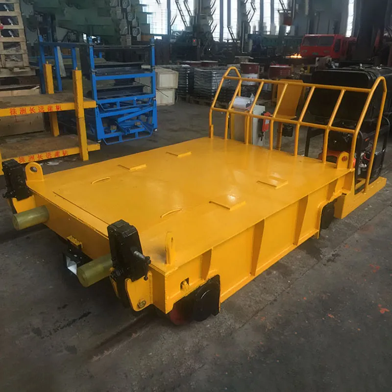 Электрическая маленькая рельсовая тележка