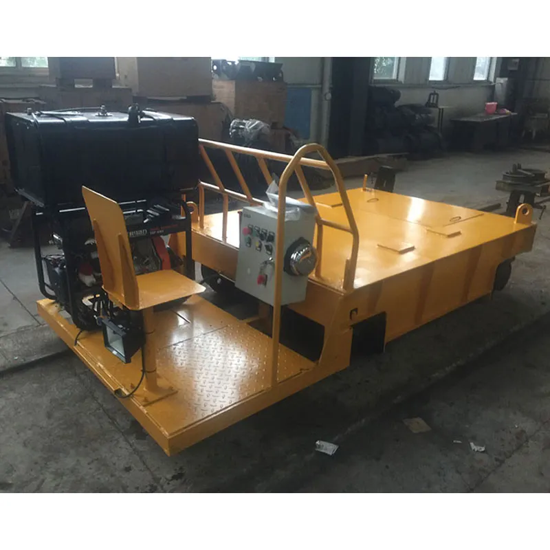 Электрическая маленькая рельсовая тележка