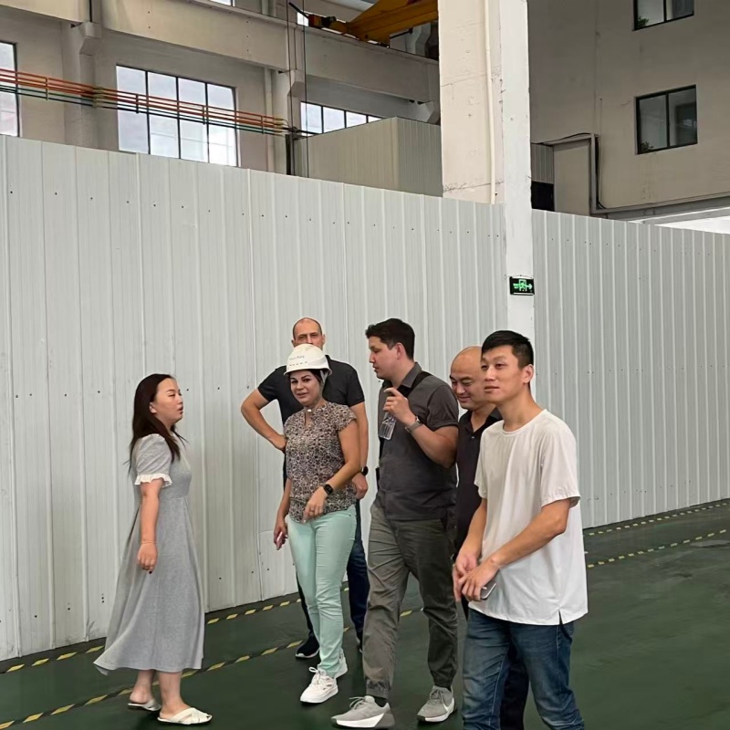 Клиенты из ОАЭ посетили Shanghai South Geely Industrial Co., Ltd.! Трансграничное сотрудничество в области металлических материалов способствует расширению южноамериканского рынка.