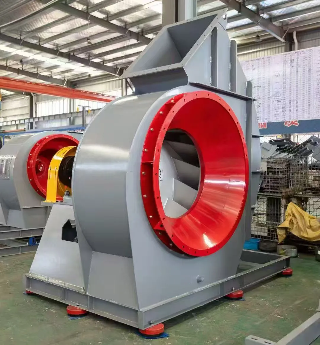Coal-fired boiler induced draft fan GY4-73 industrial exhaust fan wear-resistant and high-temperature resistant
