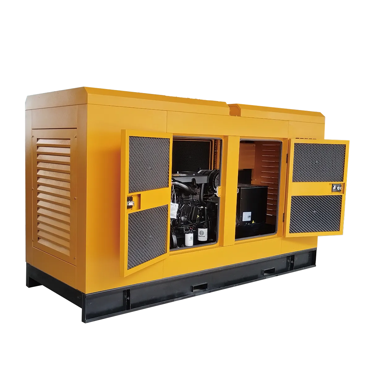 Бесшумный блок двигателя 100кВт