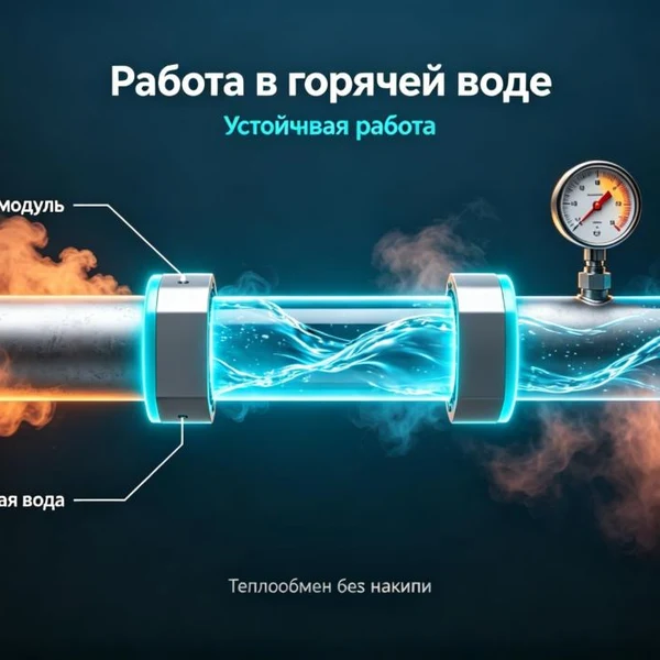 Безхимический процесс очистки воды: применение технологии удаления накипи с помощью постоянных магнитов в системах с высокотемпературными средами