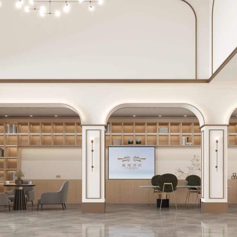 Дизайн-проект номера отеля Синчэн (по франшизе) в Мулэй, Синьцзян