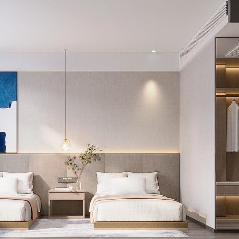 Дизайн-проект номера отеля Синчэн (по франшизе) в Мулэй, Синьцзян