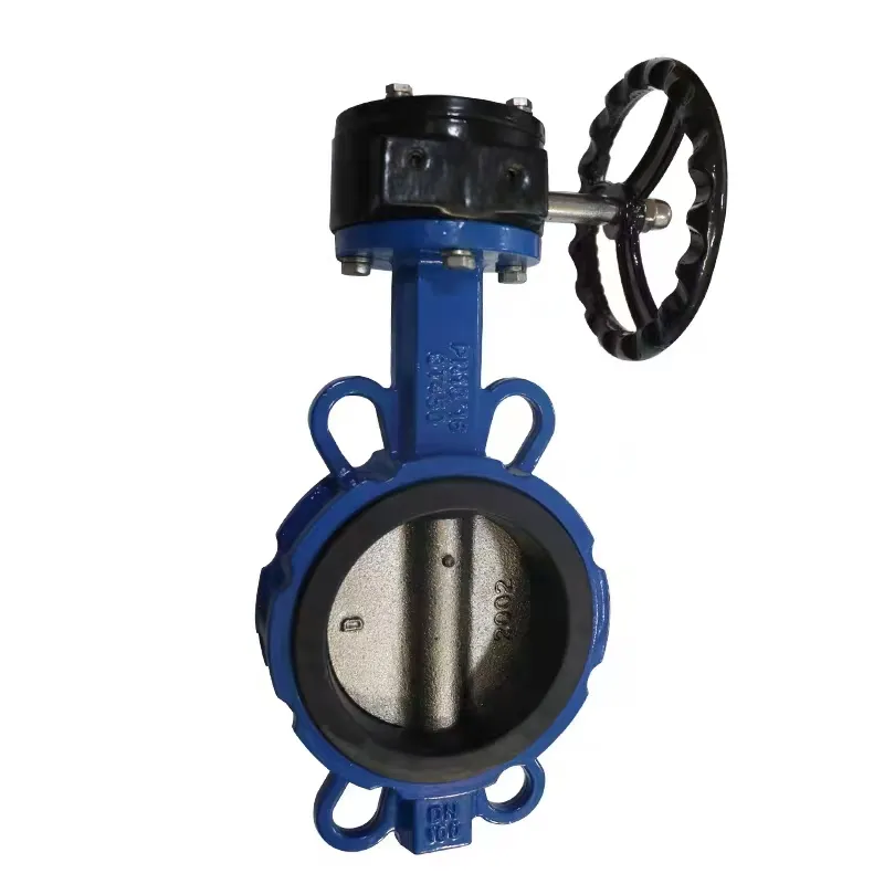 Межфланцевый поворотный затвор