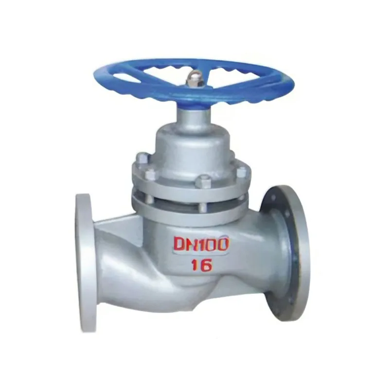 Фланцевый плунжерный клапан