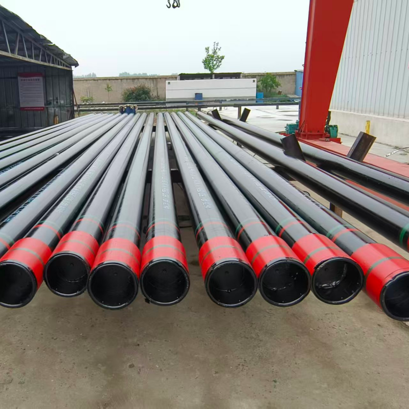 Нефтяные обсадные трубы N80-Q стандарта API 5CT, сероводородостойкие, для средне-глубоких скважин, высокопрочные опорные трубы для цементирования (возможно изготовление по стандартам API и нестандартным API)