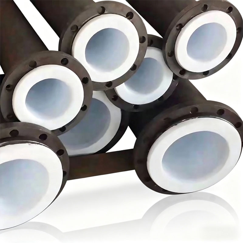 Стальной трубопровод с футеровкой из PTFE