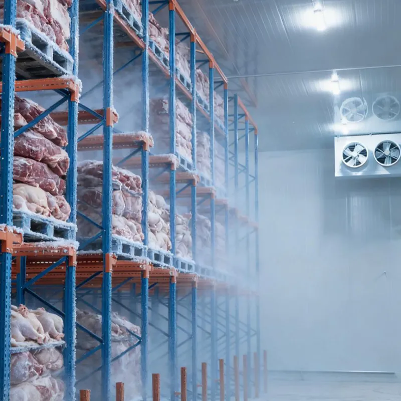 Холодильный склад для замороженных пищевых продуктов
