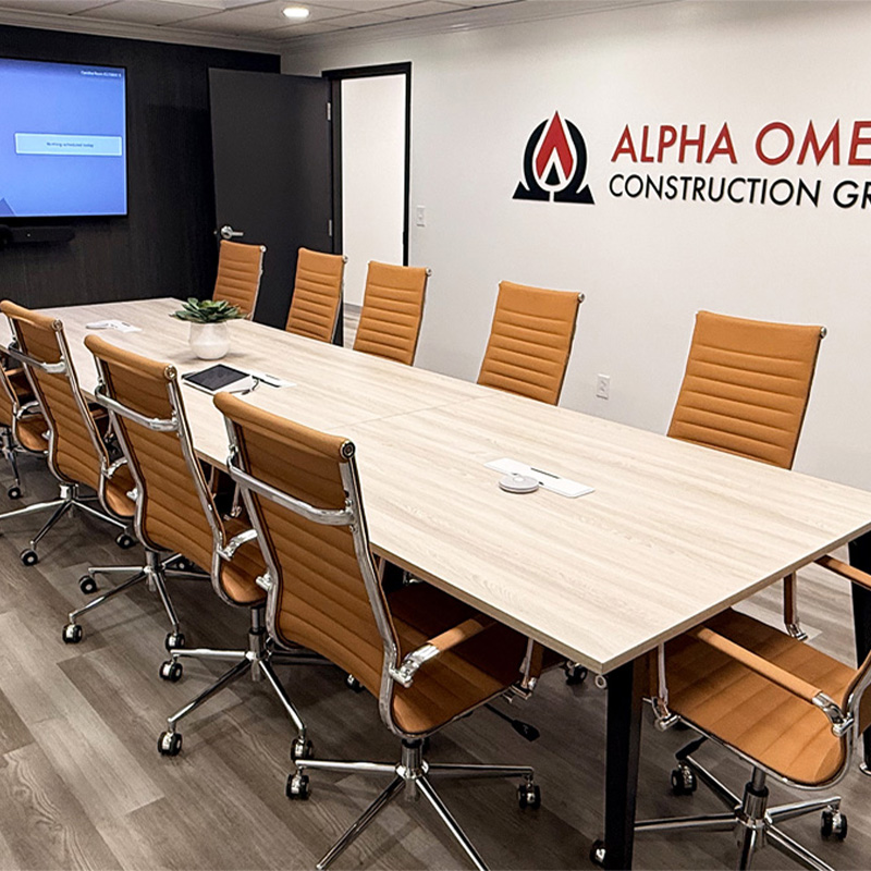 Название проекта: ALPHA OMEGA комплексные решения в области офисной мебели