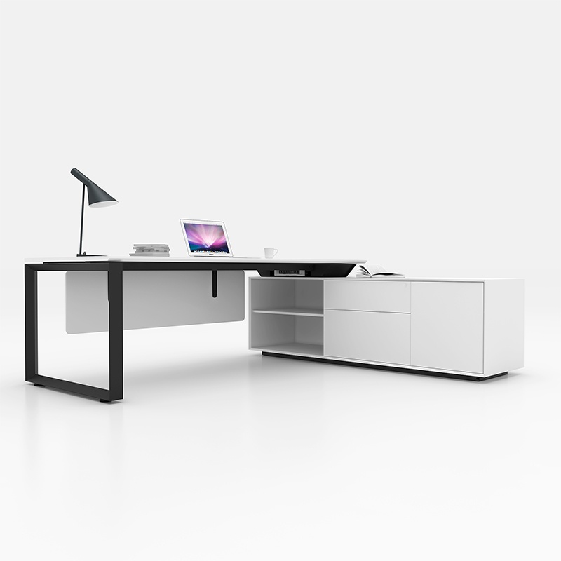 Современный минималистичный рабочий стол для менеджеров от бренда Xinda Clover