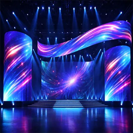 Светодиодные видеостены для выставочных залов и стендов на торговых выставках