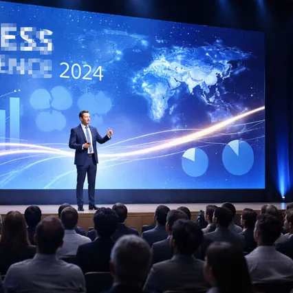 Светодиодные экраны для банкетных залов отелей — для мероприятий, конференций и свадеб