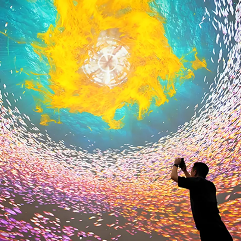 Куполообразный светодиодный экран