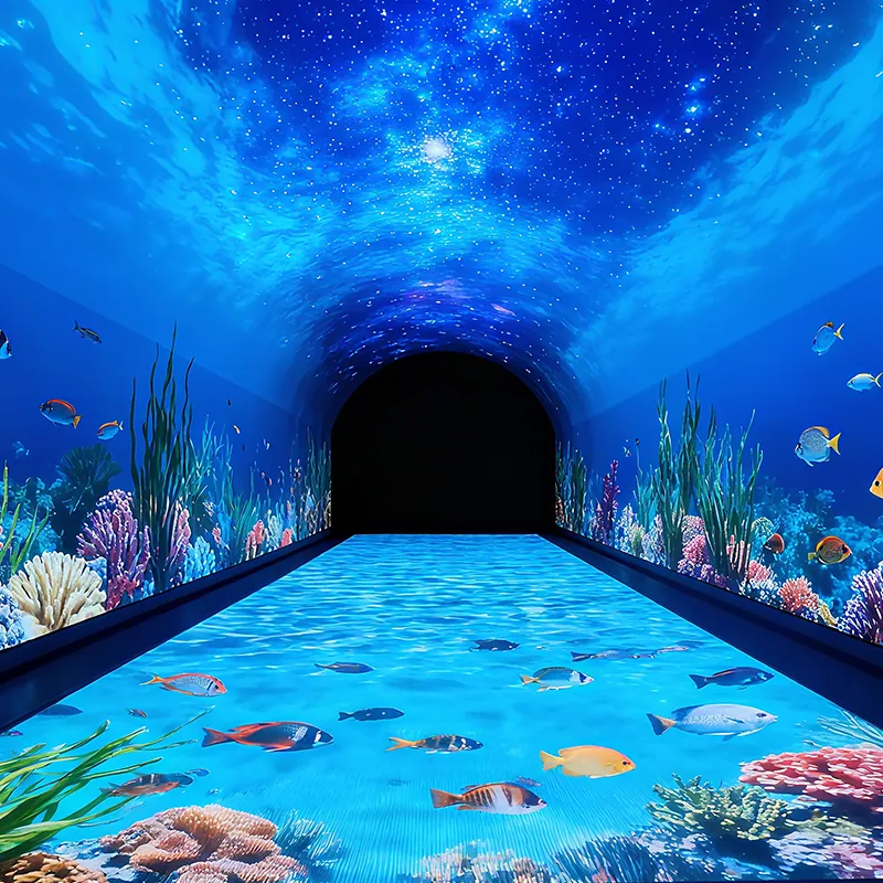 Светодиодные напольные панели