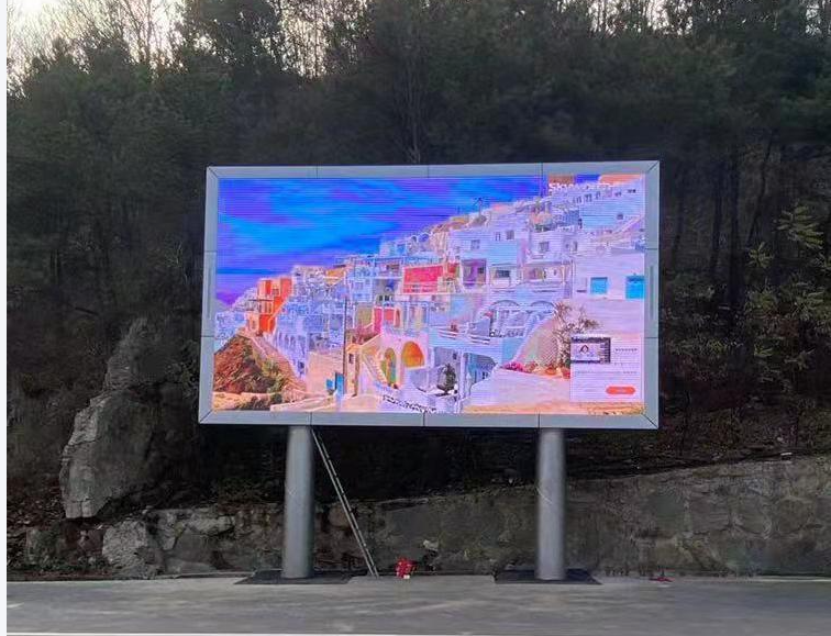 Светодиодный дисплей пять способов стационарной установки (3)