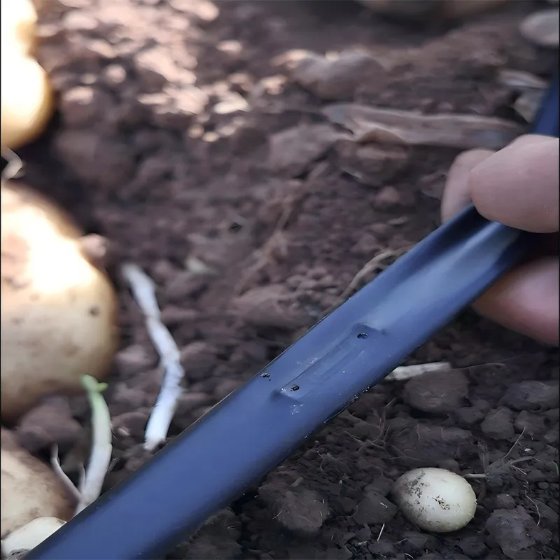 Капельная лента с двойной перфорацией