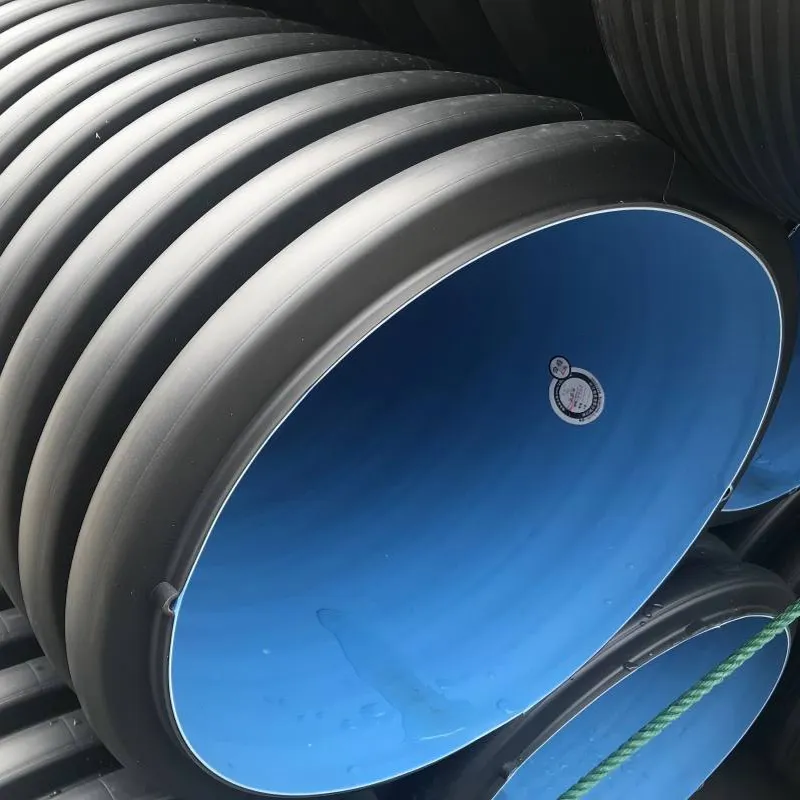 Труба ПЭВП двухстенная гофрированная