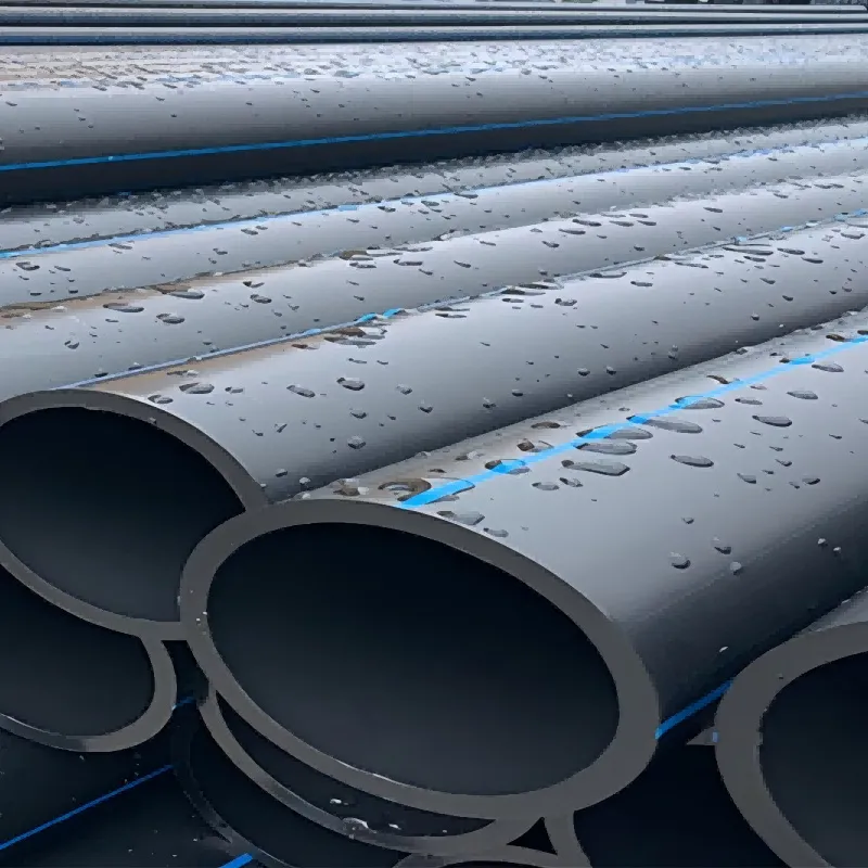 Трубопроводная система из полиэтилена для безнапорной подземной канализации и дренажа