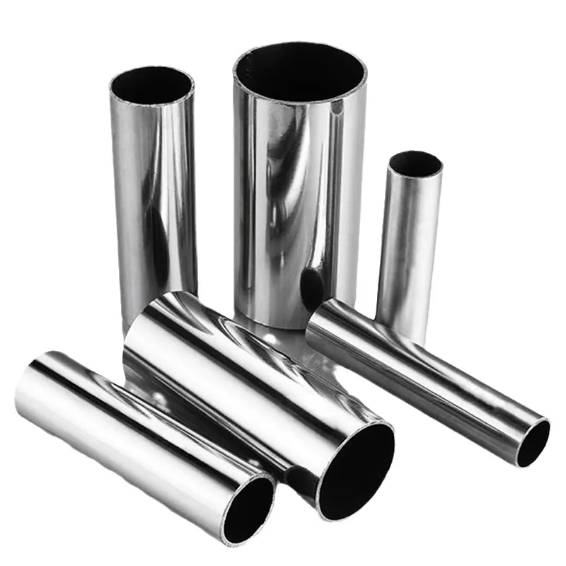 Нержавеющая круглая труба с зеркальной поверхно...