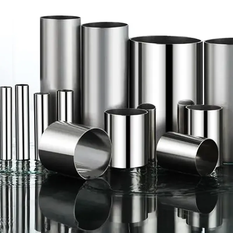 Нержавеющая круглая труба с зеркальной поверхностью