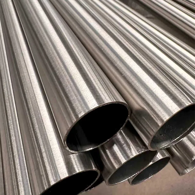 Нержавеющая круглая труба с матовой поверхностью